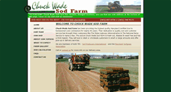Desktop Screenshot of chuckwadesodfarm.com